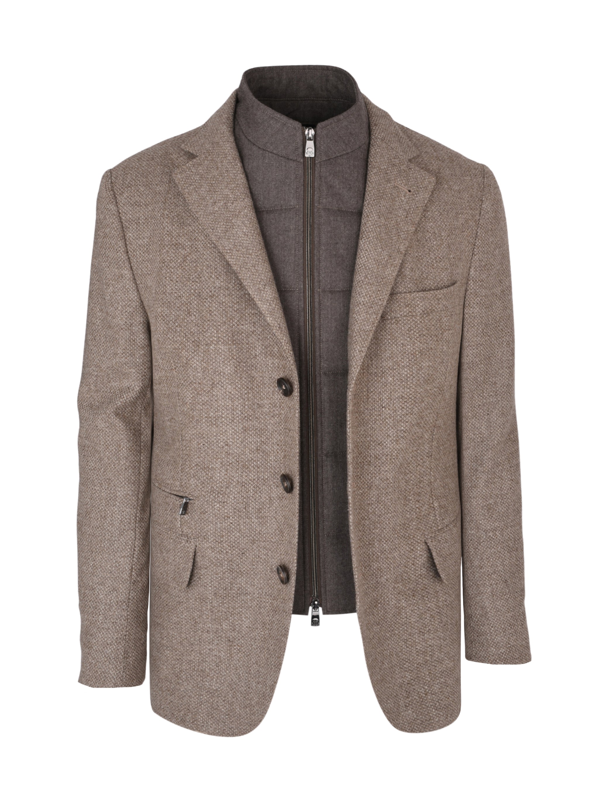 Jacket with chest