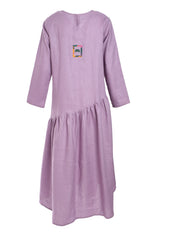 LONG LINEN DRESS