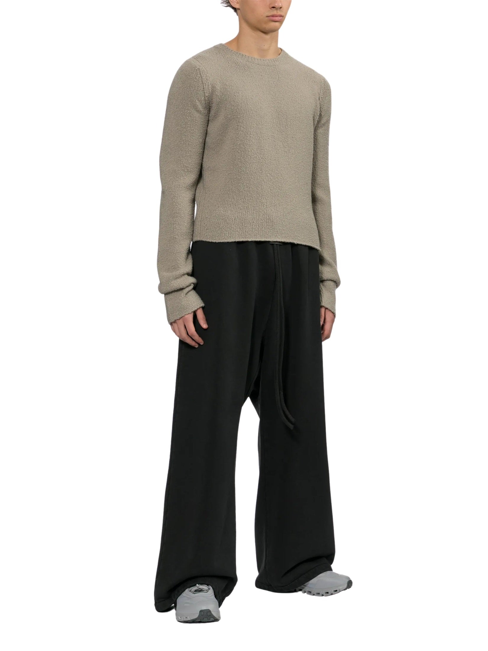 Wide leg sweatpants