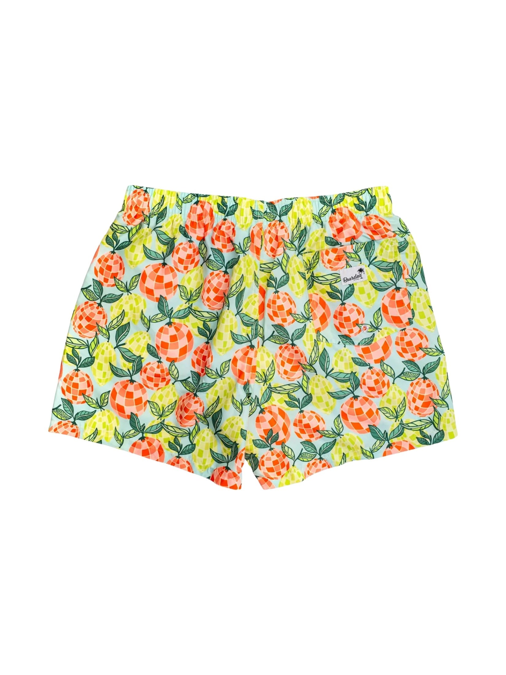 Boardies citrus disco mid length swim shorts