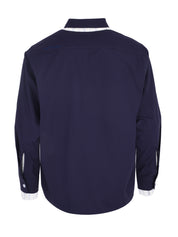 NAVY DOUBLE STRIPES SHIRT