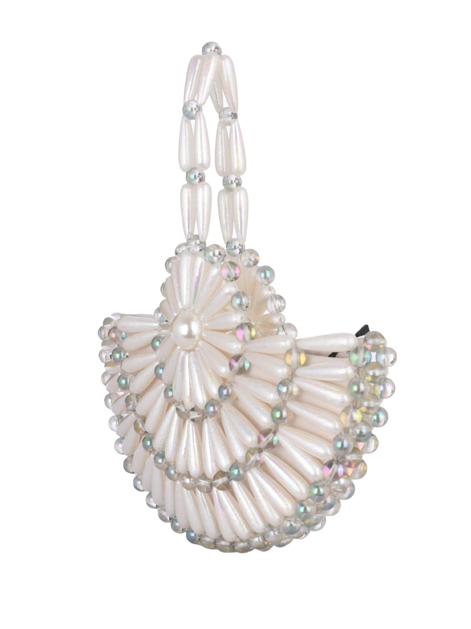 Ivory & eucalyptos small selene tote