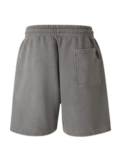 WAIST LOGO SWEATSHORT DARK GREY OFF WH