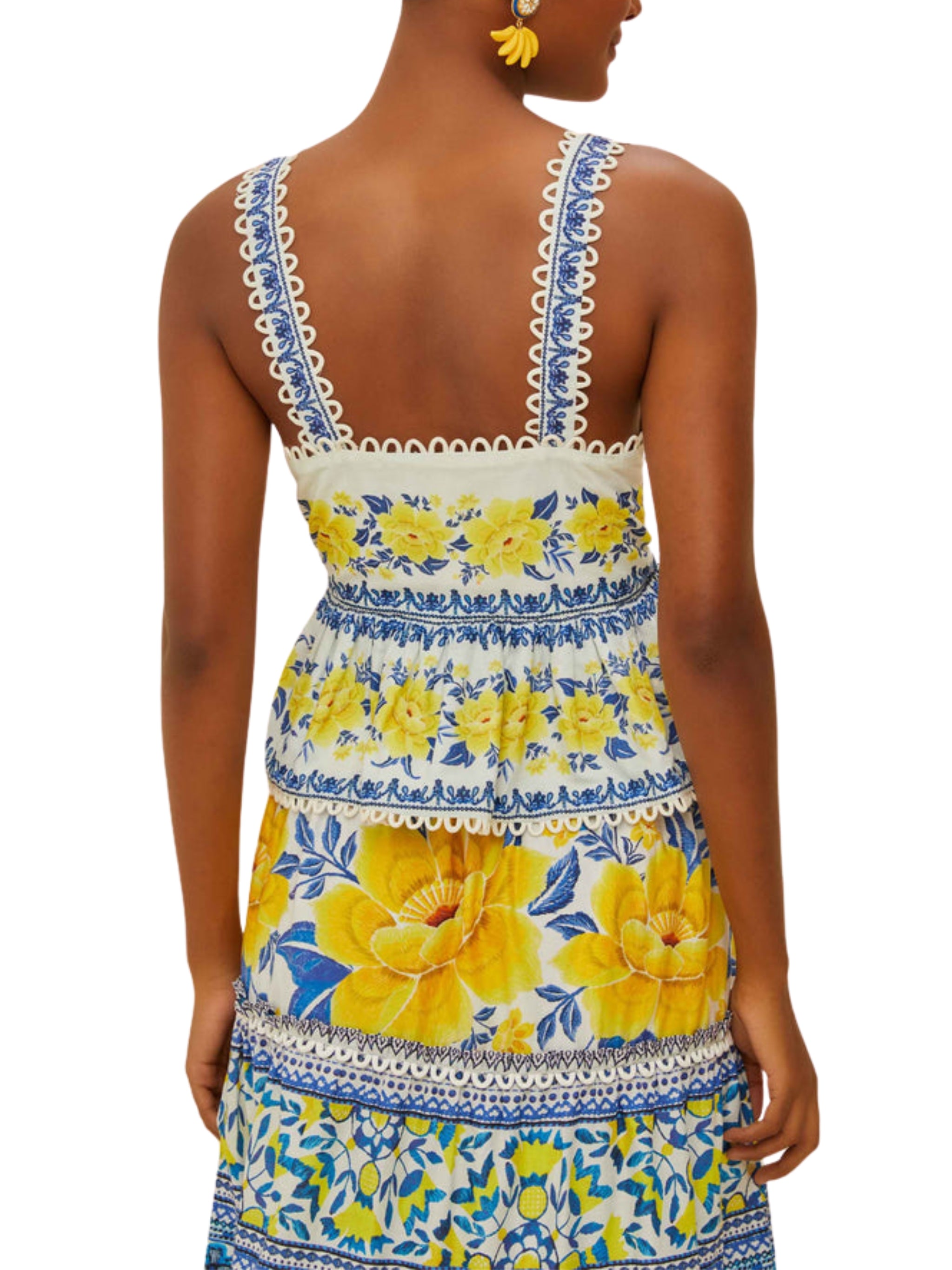 ZULI OFF-WHITE BLOUSE SLEEVELESS