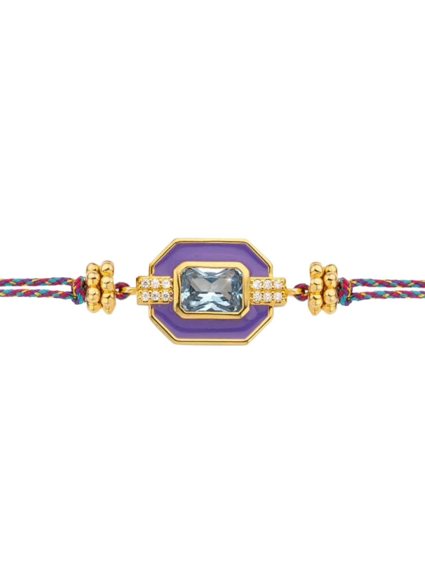 Purple art deco