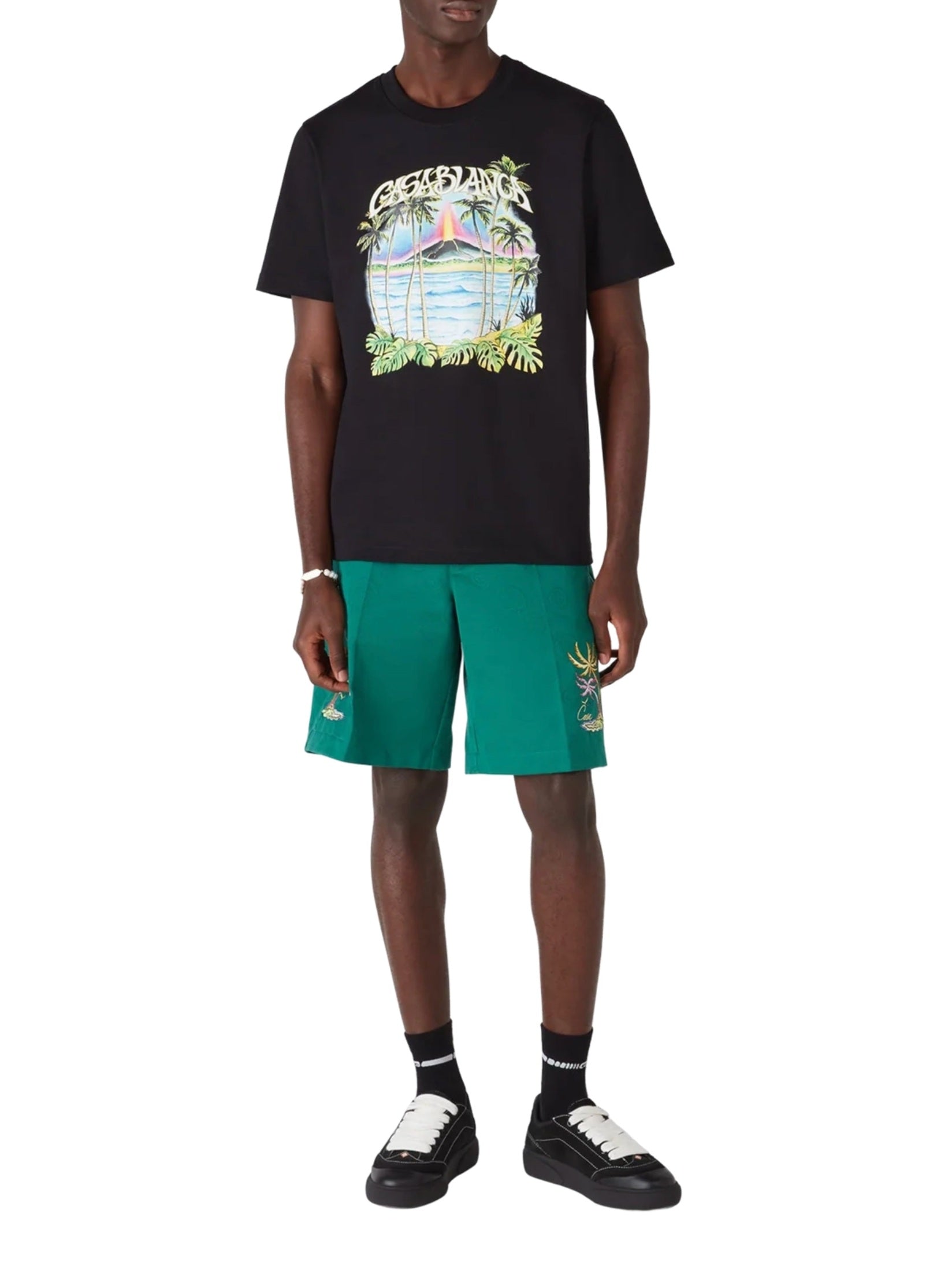 Volcano printed classic t-shirt