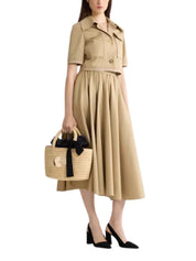 Short-sleeved organic cotton jacket