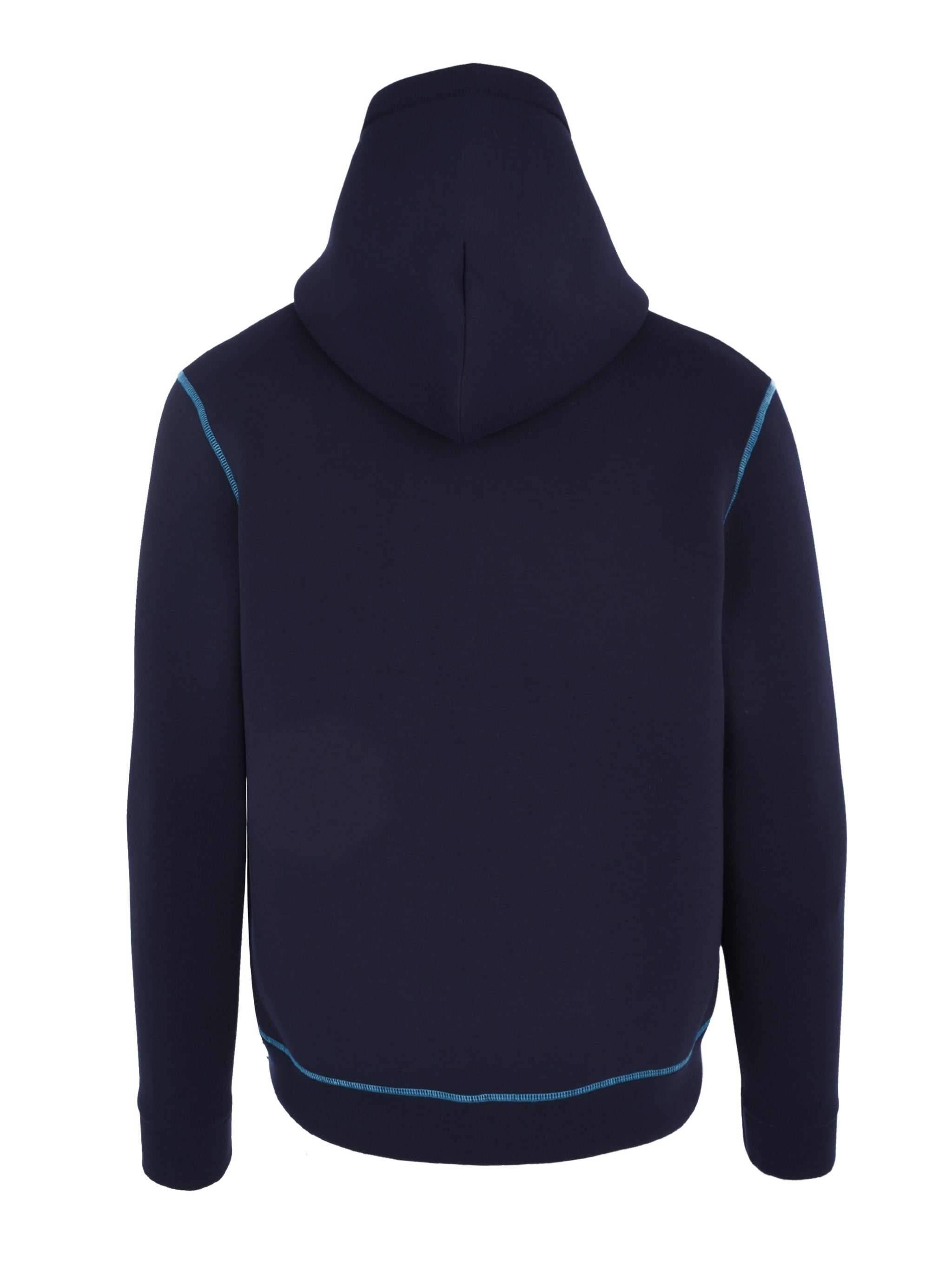 CONTRAST STITCHING HOODIE