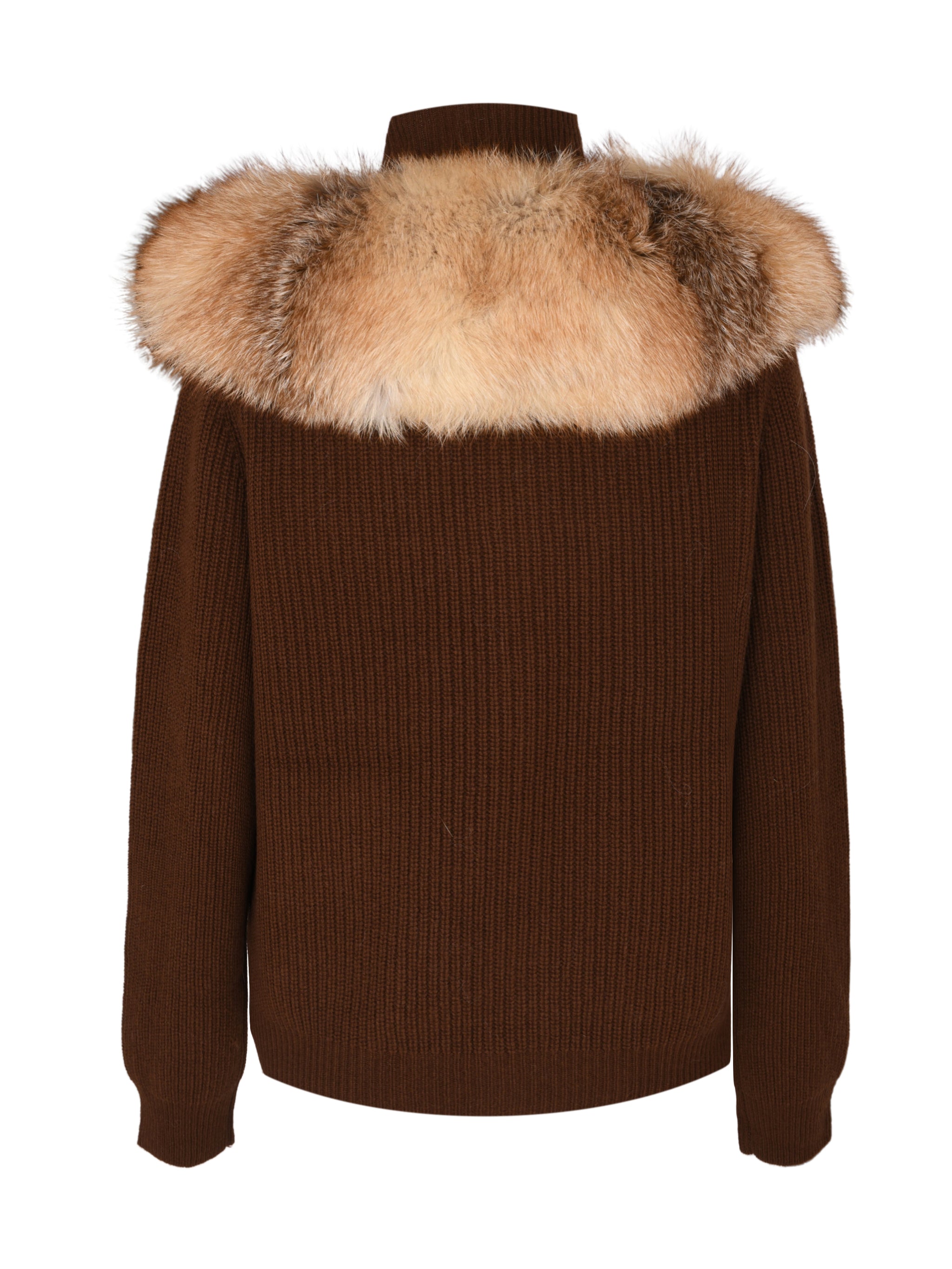 The zip up cardigan with collar detail
