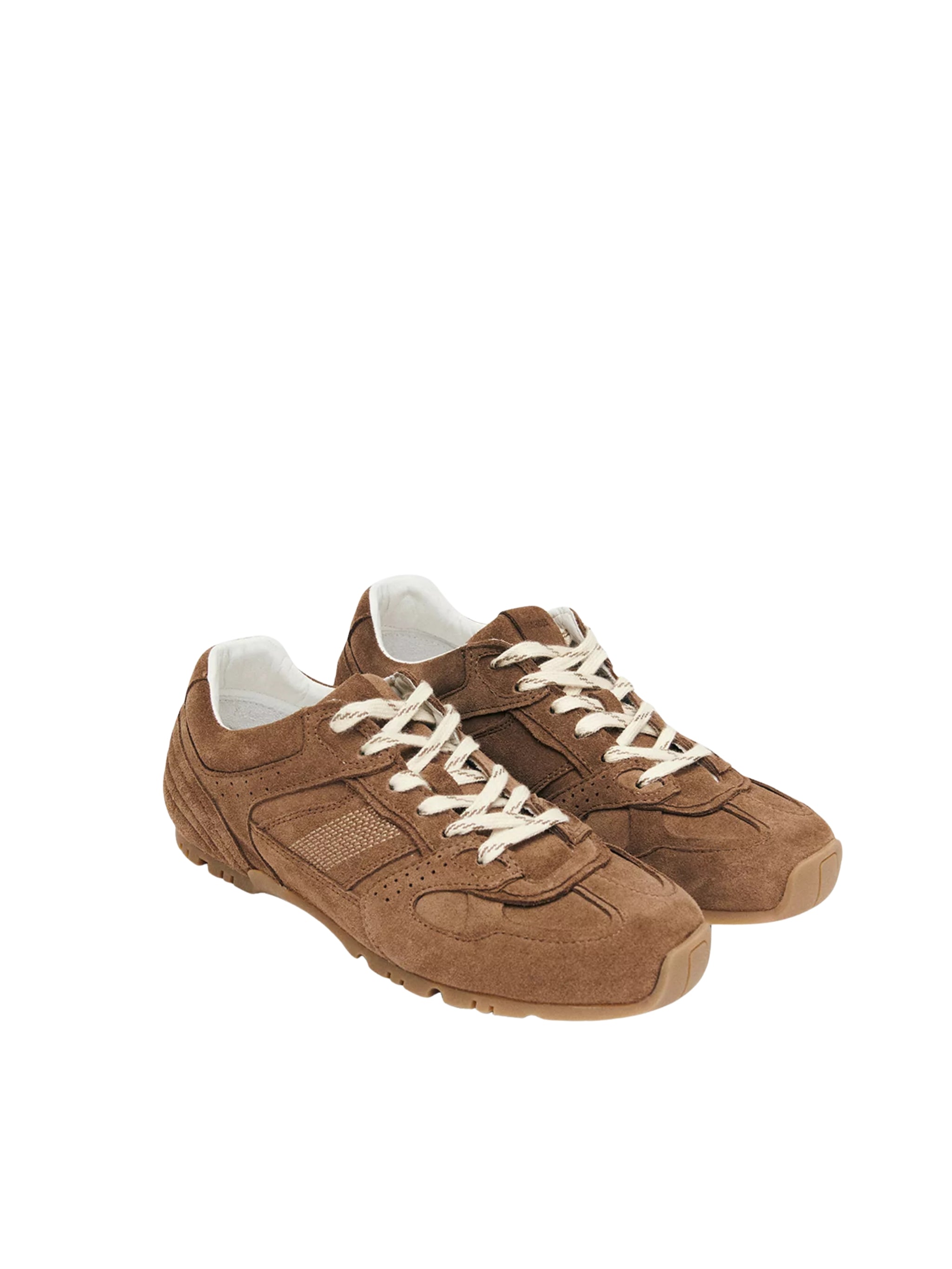TB.56 SUEDE BROWN LEATHER SNEAKERS