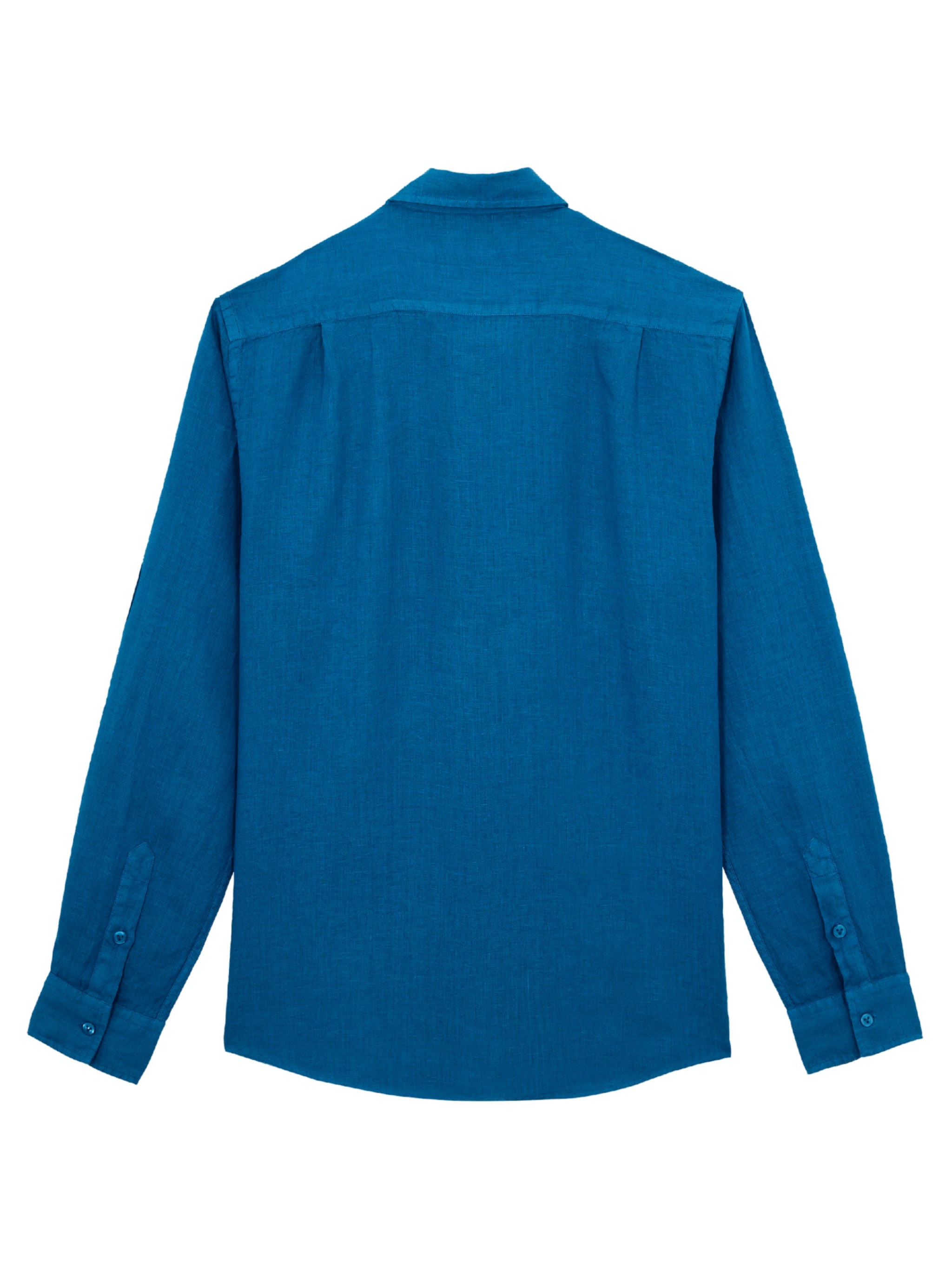 Men Linen Shirt Solid