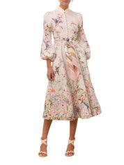 Rebellion Button Midi Dress