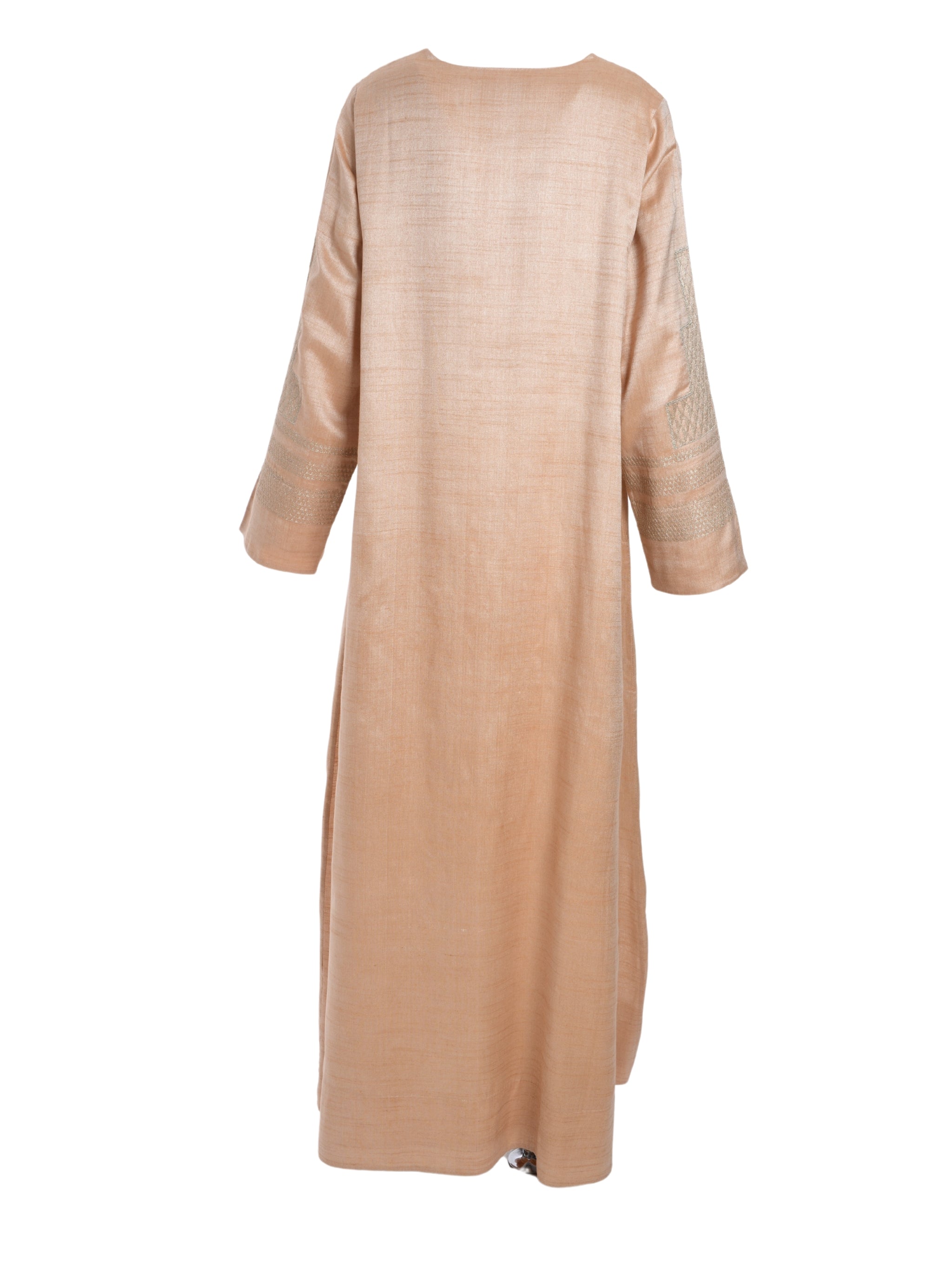 BEIGE THREAD KAFTAN