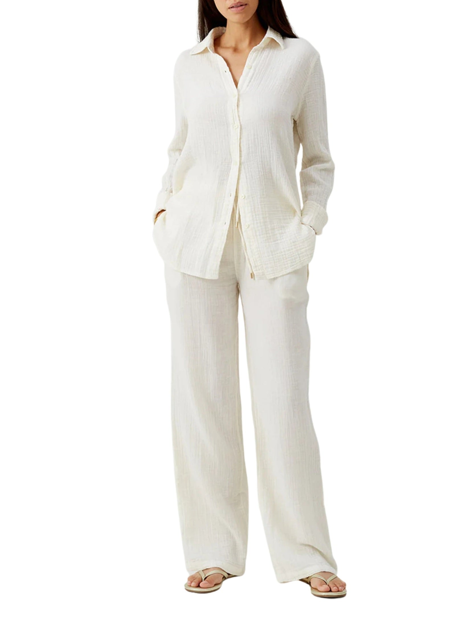 Leona cr ivory shirt