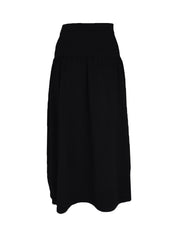 COMPACT DROP WAIST SKIRT