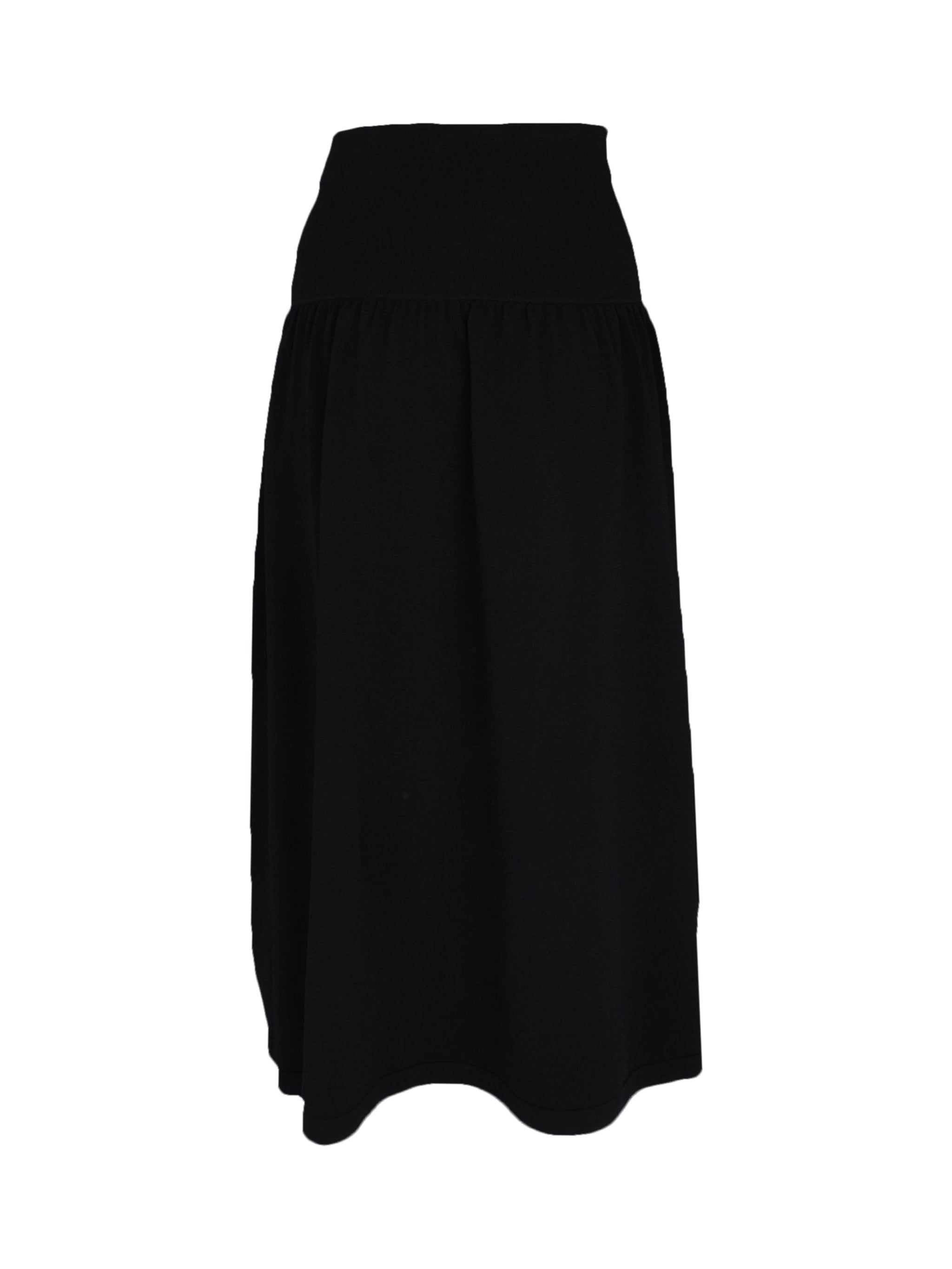 COMPACT DROP WAIST SKIRT