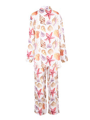 Top & Pants Set – White