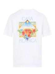 White Flower Court Icon Short Sleeve T?Shirt