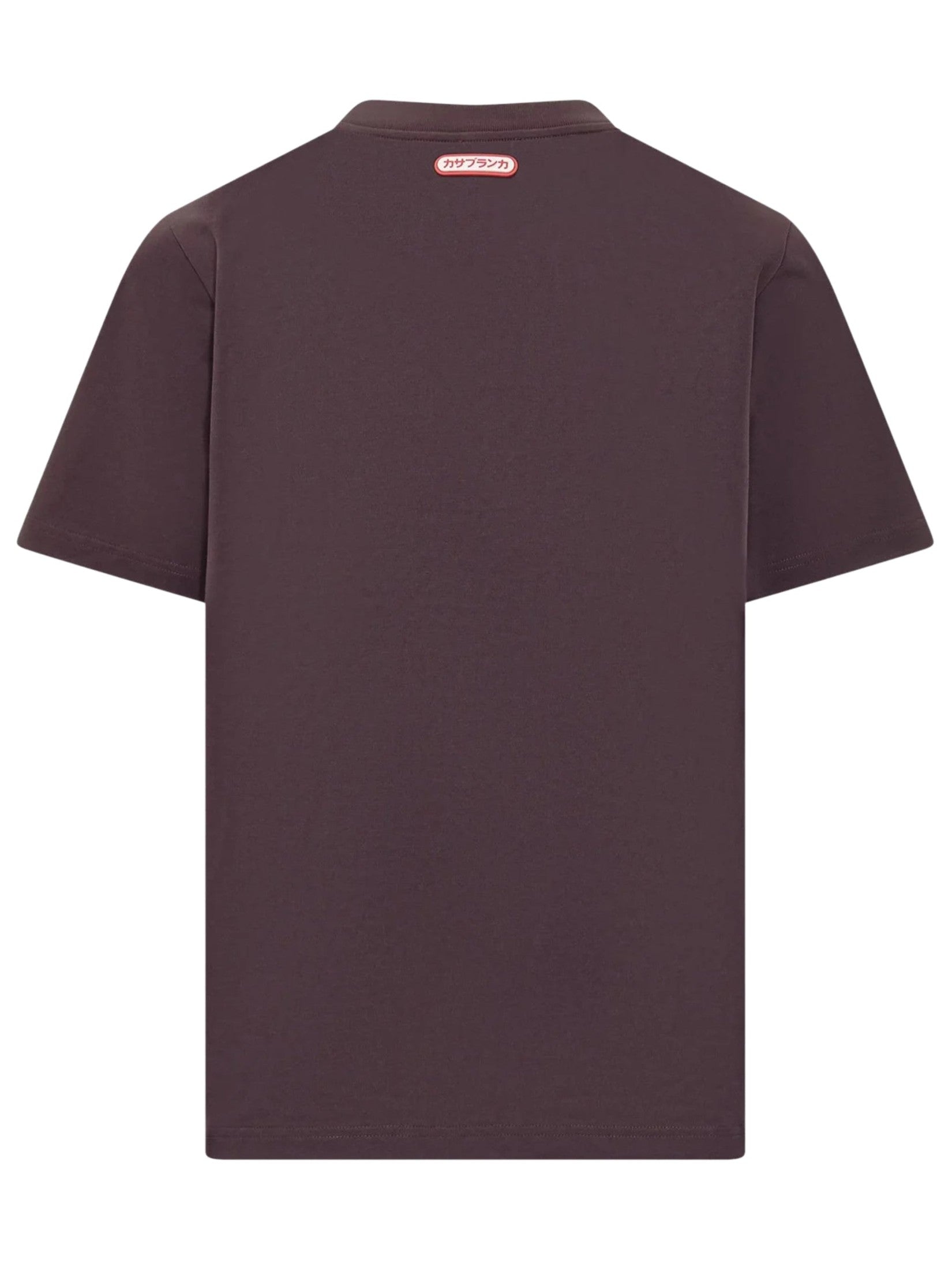 Casablanca logo patch t-shirt