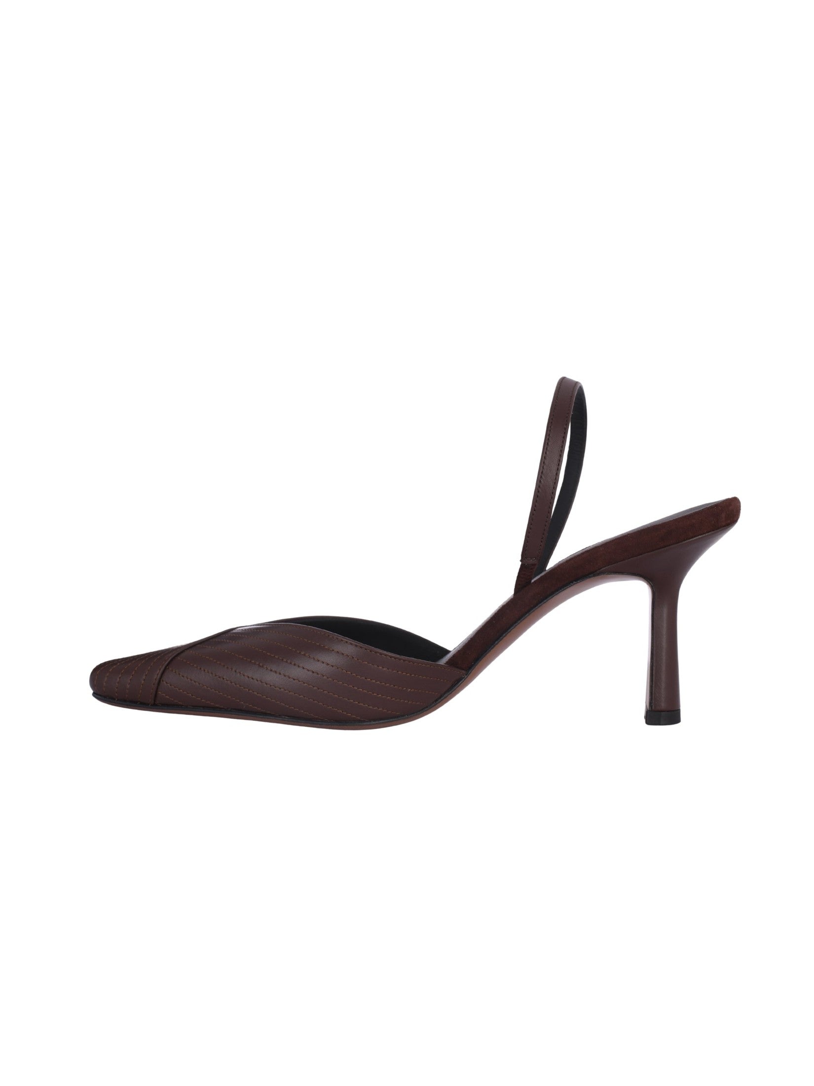 Slingback pump 80mm