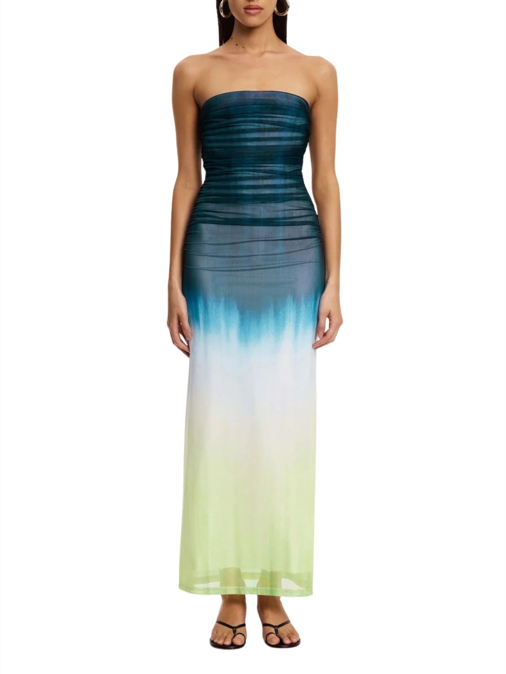 Sura strapless dress