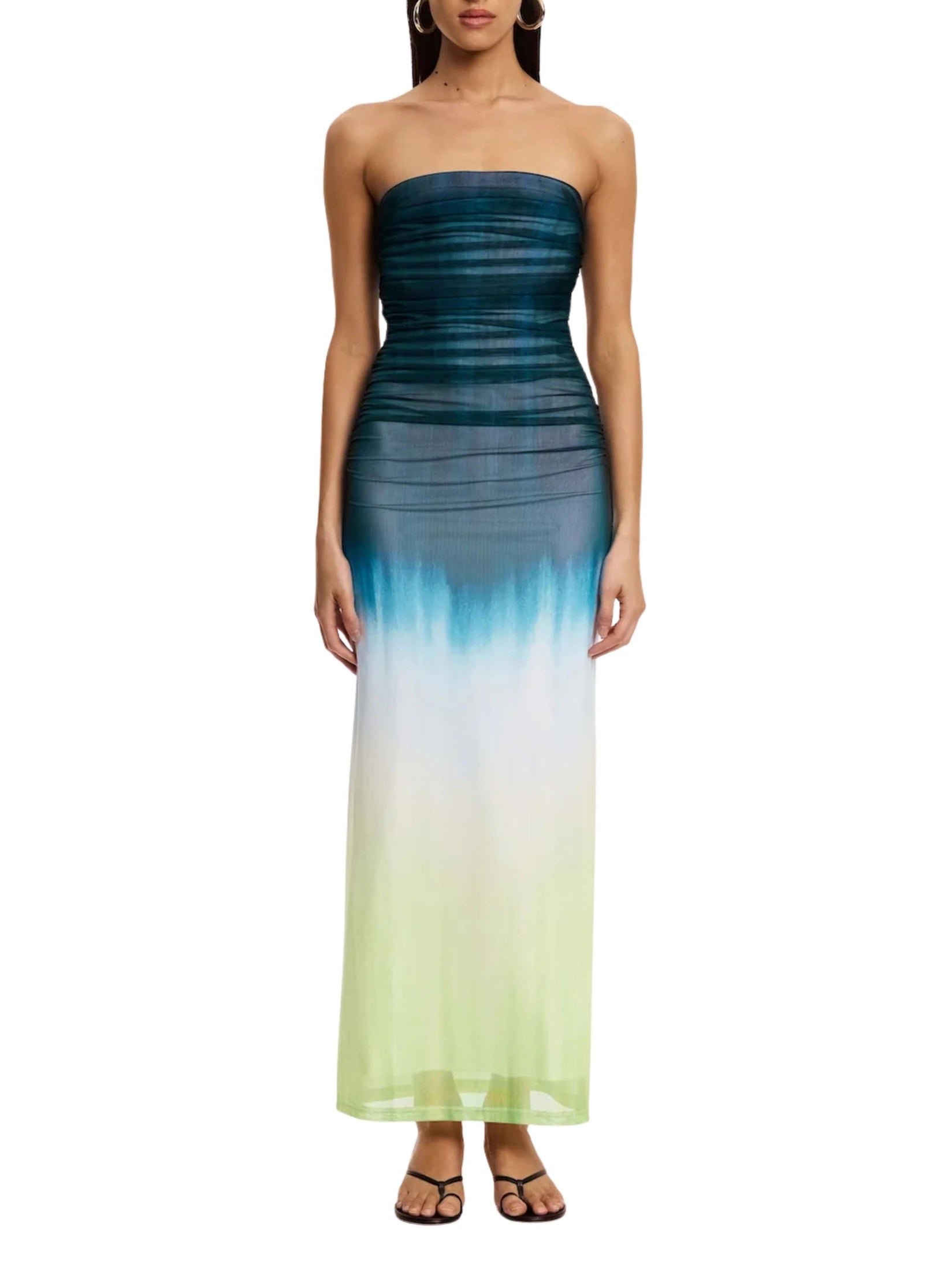 Sura strapless dress