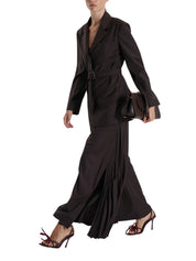 BROWN CLASSIC BLAZER