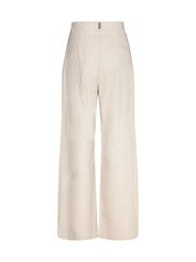 MERAN CREAM TROUSERS