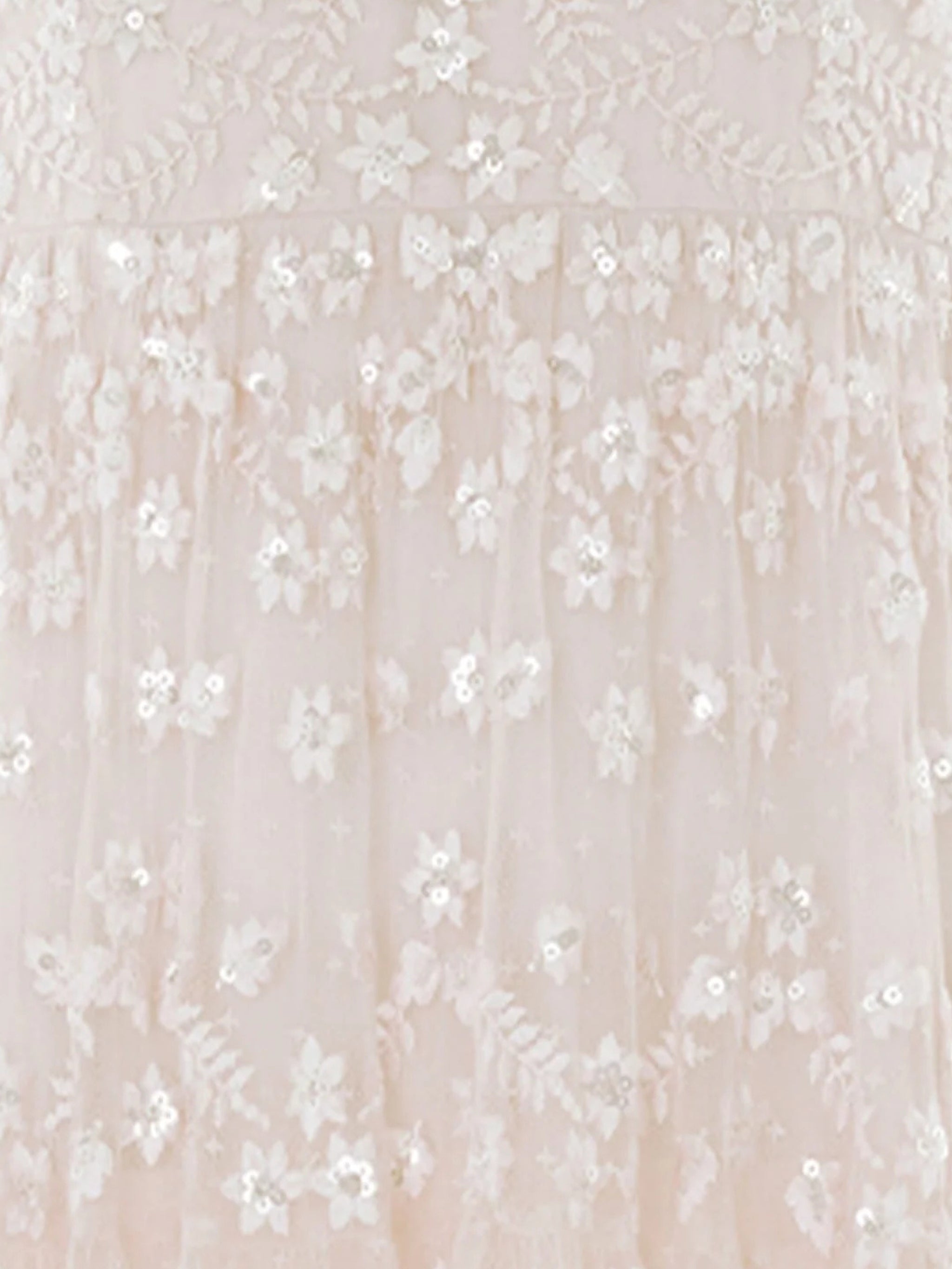 Clover long sleeve ankle gown