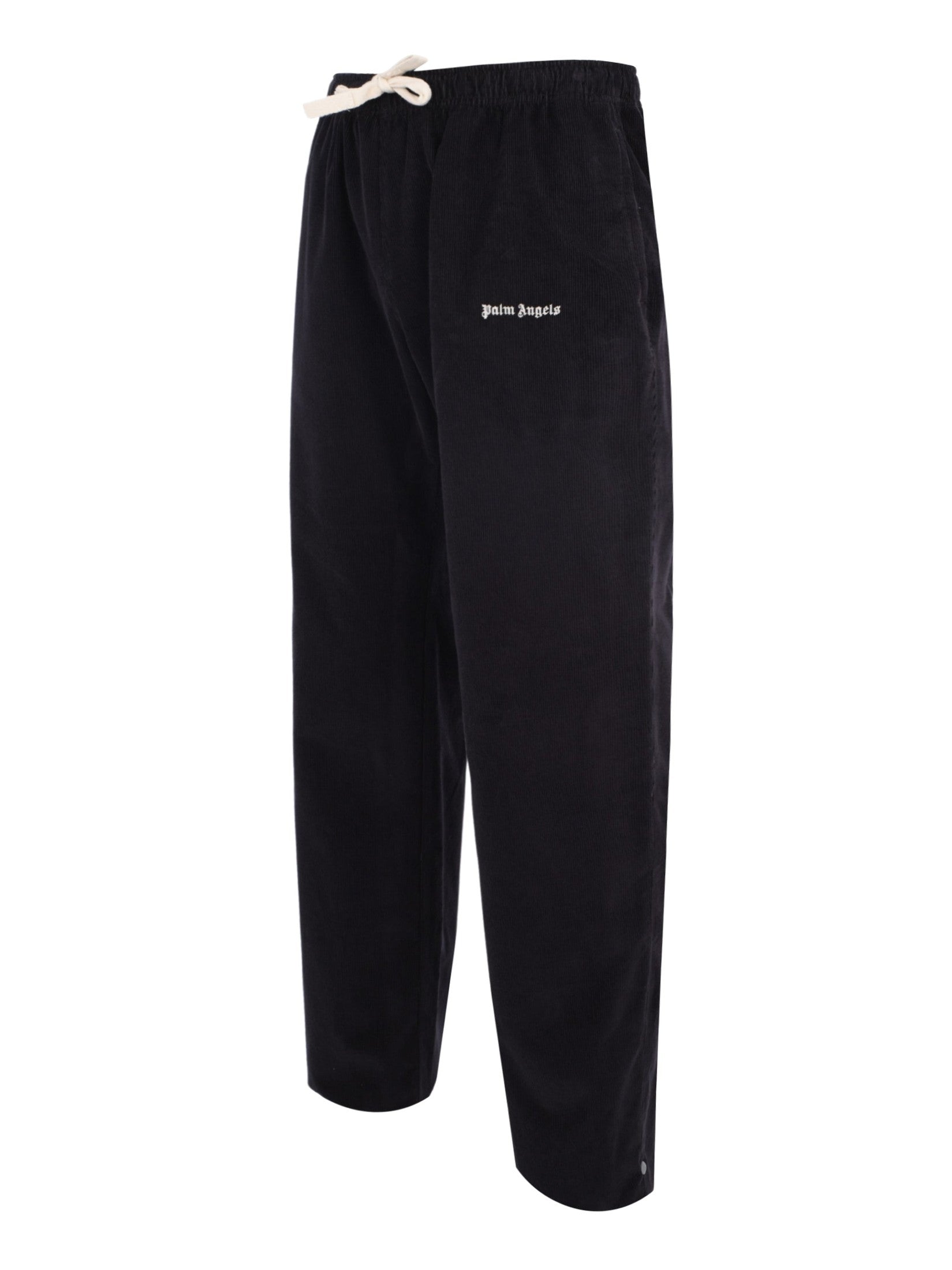 Classic logo cord travel pant anthracite
