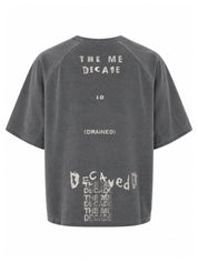 The me decade sculpted raglan t-shirt