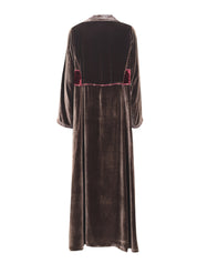 Velvet abaya
