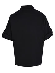 CENMAR BLACK SHIRT WITH FRONT HORSE PRINT