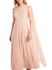 Moonlight sequin ankle gown