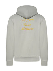 Le hoodie slogan calligraphy