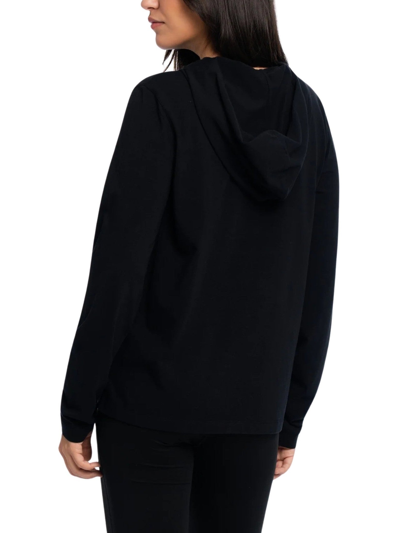 Hooded top