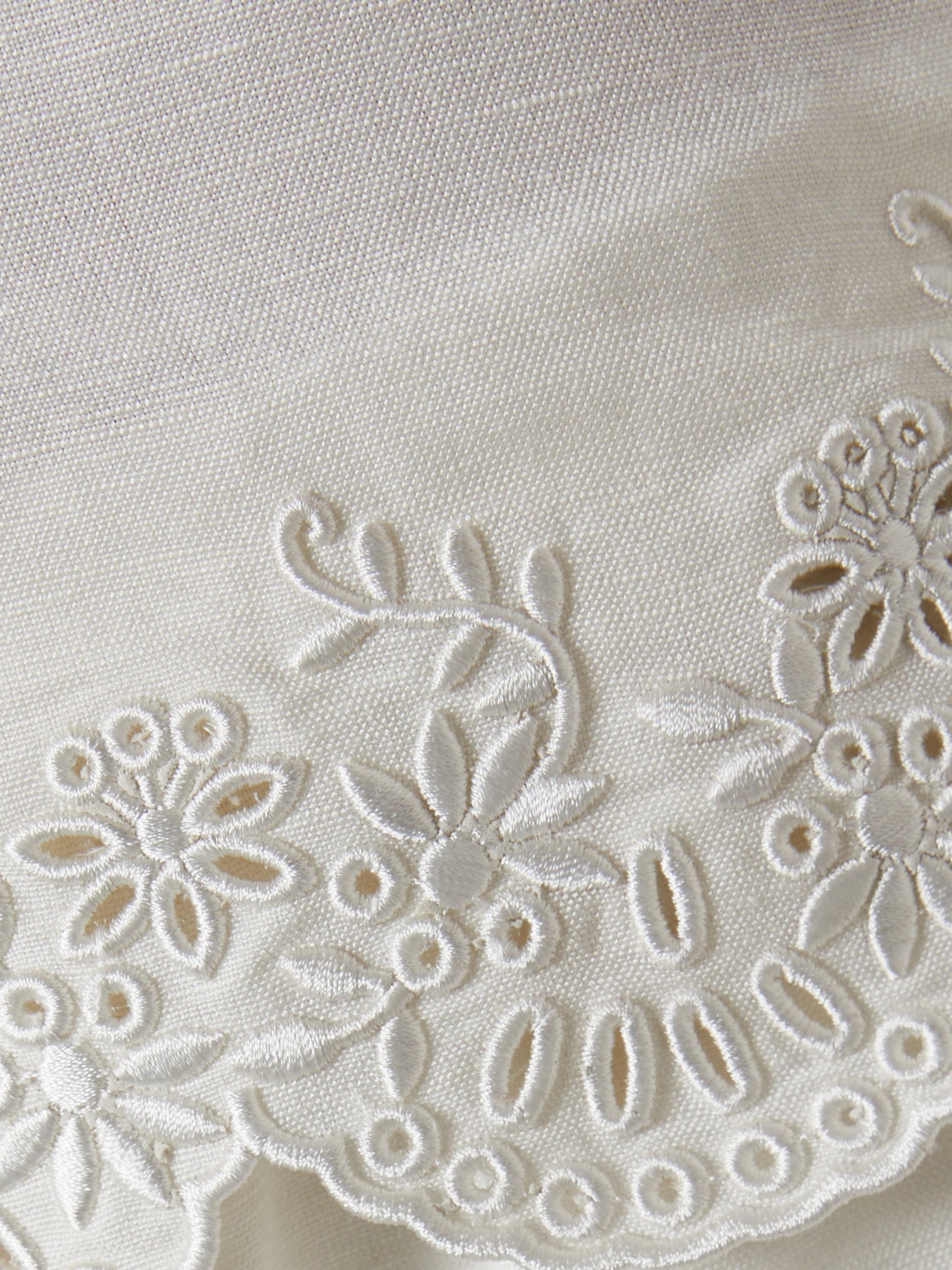Ames embroidered linen shirt