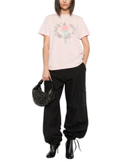 Stretch cotton pocket cargo pants
