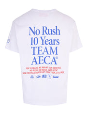 Aeca 10th anniversary logo half sleeve tee