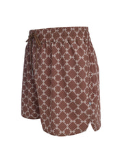 CENMAR BEIGE SWIMMING TRUNKS WITH PATTERN