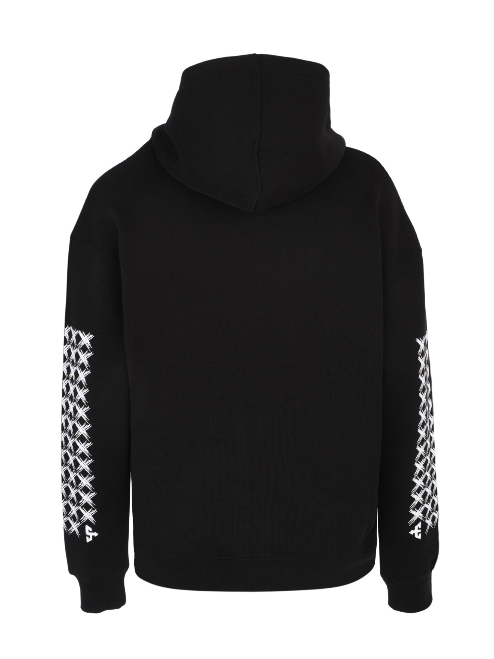 Exit society zipped hoodie