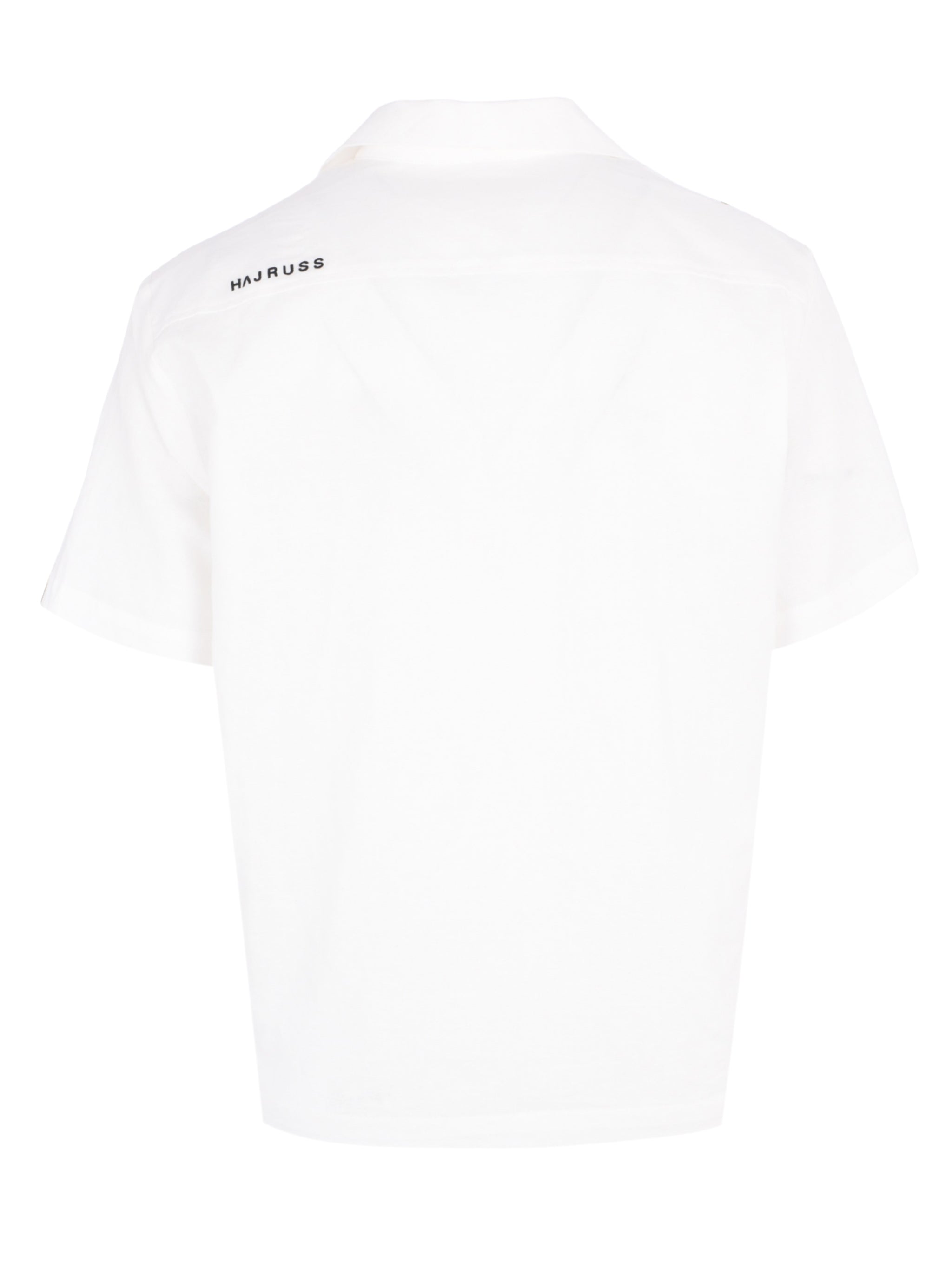 LINEN WHITE SHORT SLEEVE SHIRT