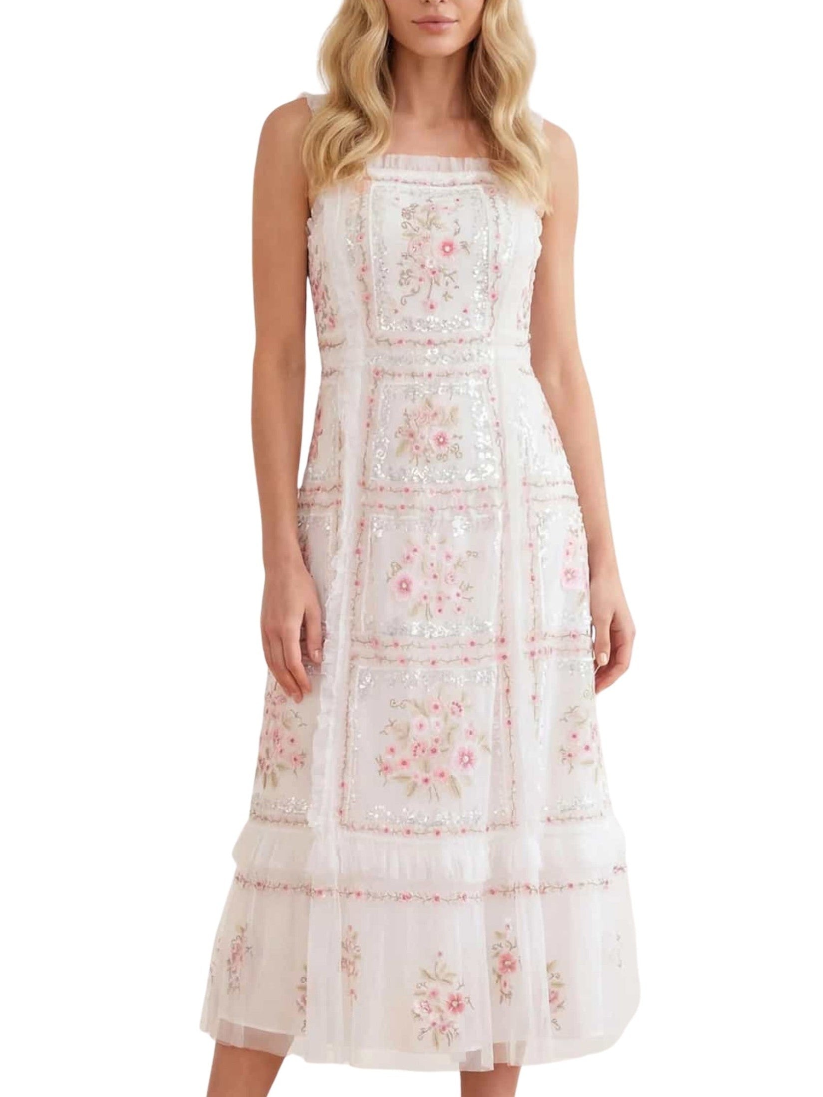 Blossom bib ballerina dress