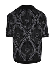 CENMAR KNIT BLACK SHIRT