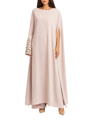 Hand embroiderd on one sleeve  jumpsuit
