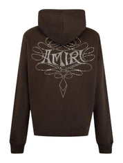 Amiri lasso embroidered hoodie