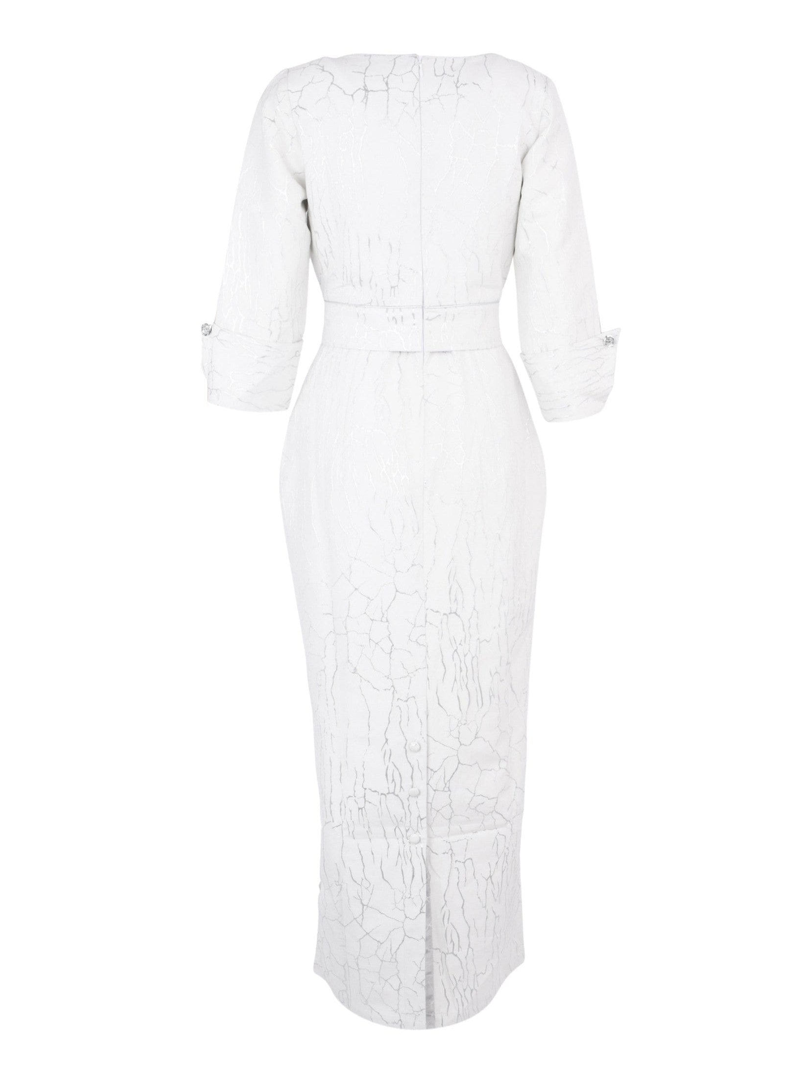 Sedum dress white