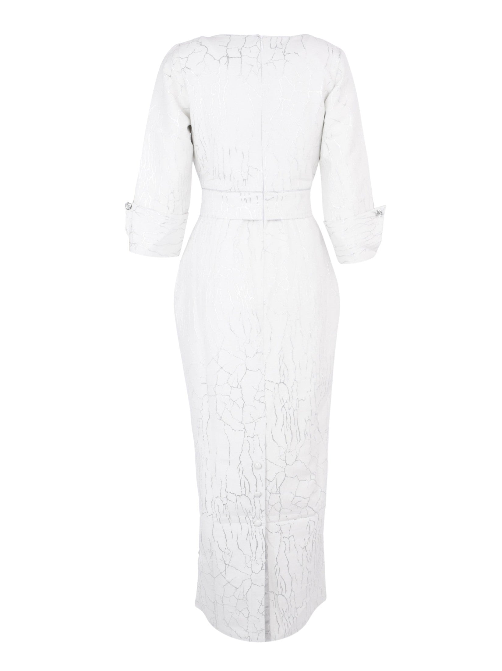 Sedum dress white