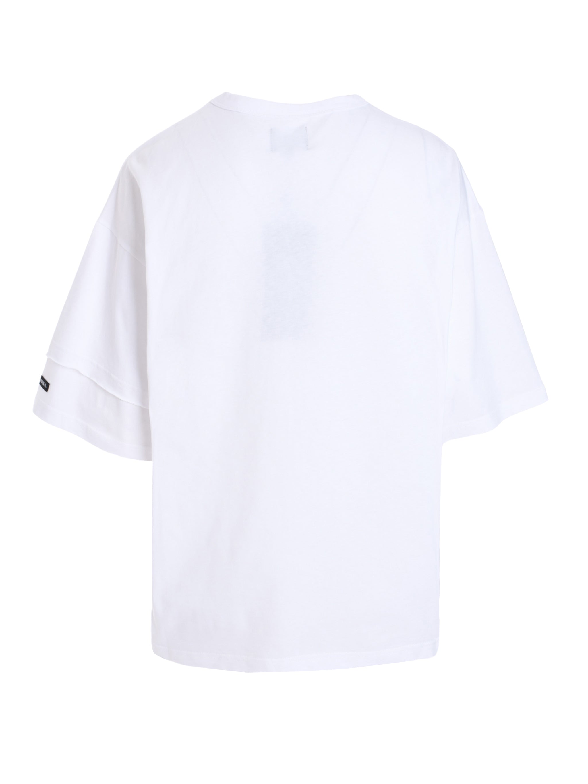 TRI LOGO MIXED T-SHIRT