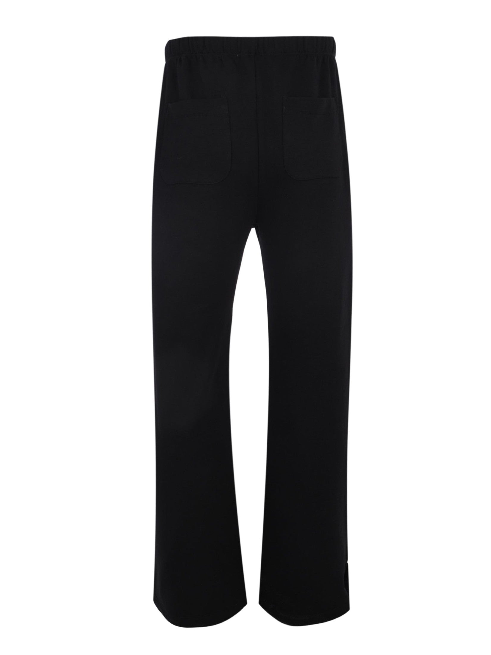 Wide sweatpants small logo